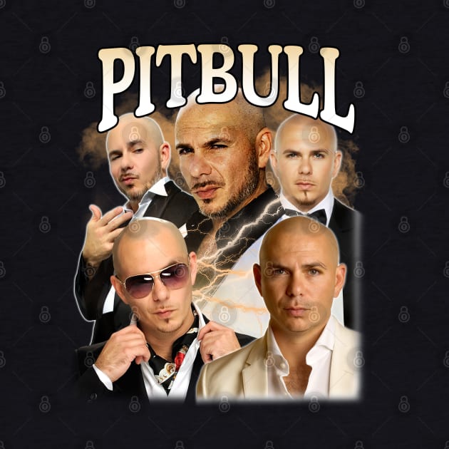 Retro Pitbull Mr World by  ABHDArts